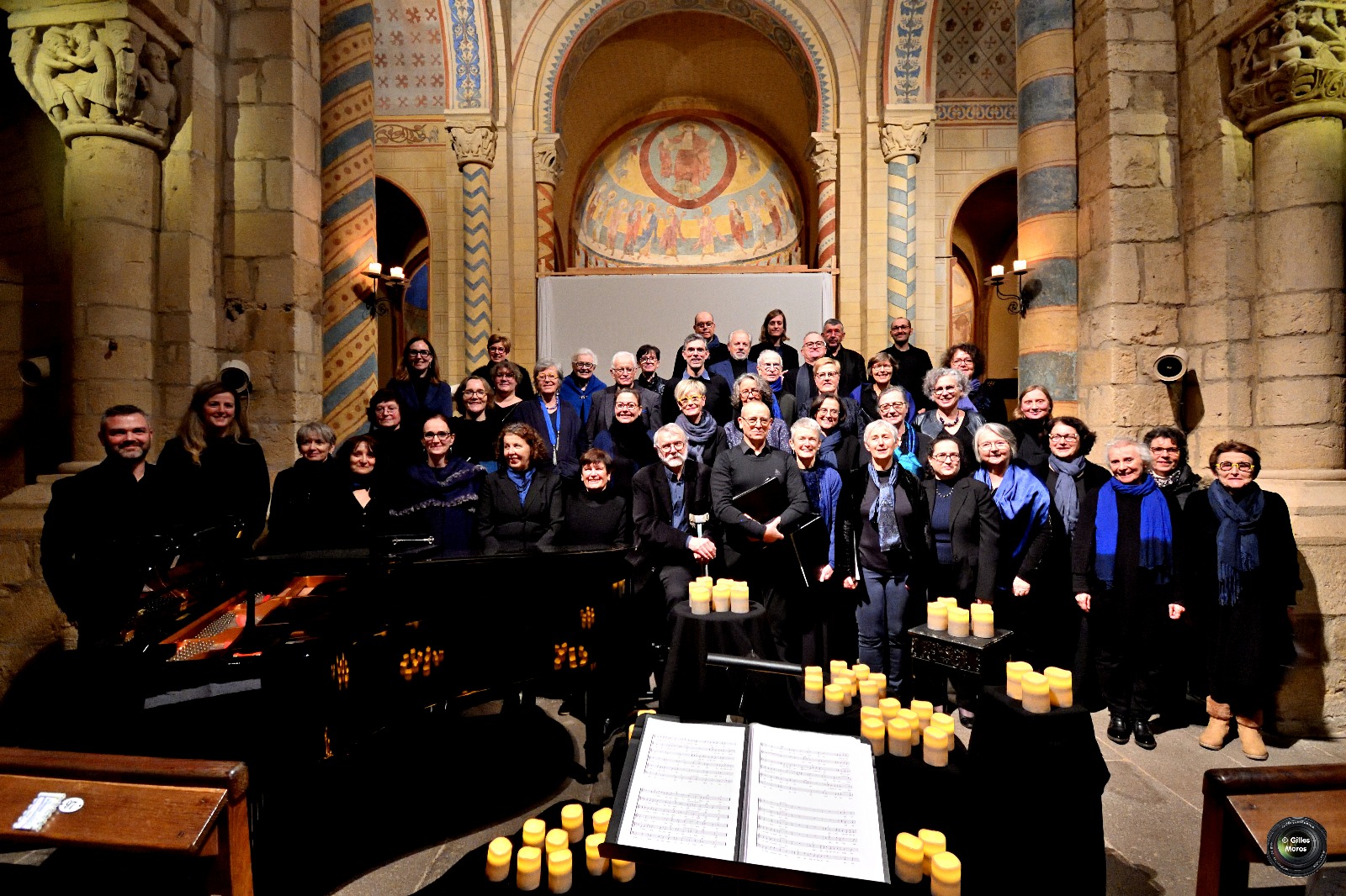 « Noctis », église d'Anzy, décembre 2025