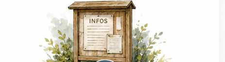 Panneau d'affichage municipal